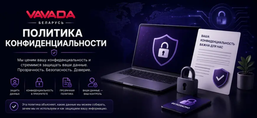 Политика конфиденциальности сайта Vavada Беларусь