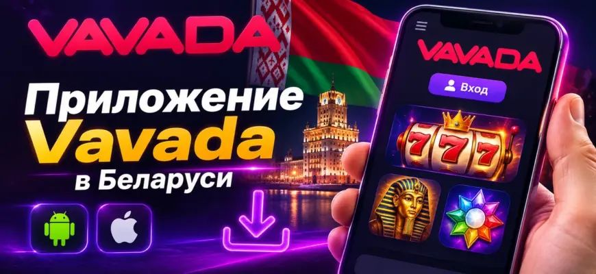 Приложение Vavada в Беларуси — скачать и войти с телефона