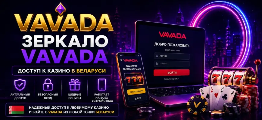 Зеркало Vavada в Беларуси — доступ и вход